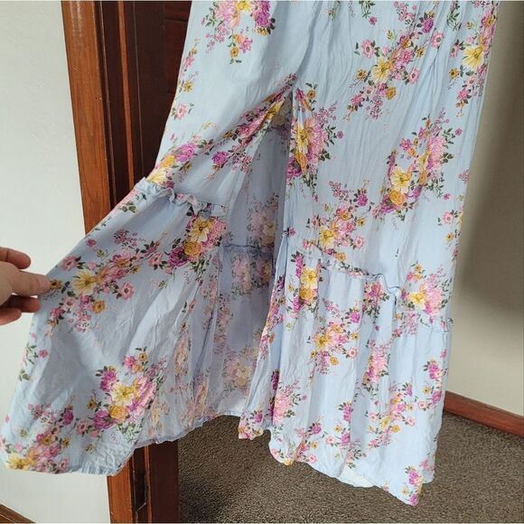 NWOT Rewind Lace Up Open Back Flutter Sleeve Dress XL - Picture 6 of 7